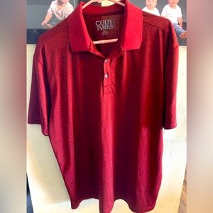 Cody James burgundy polo